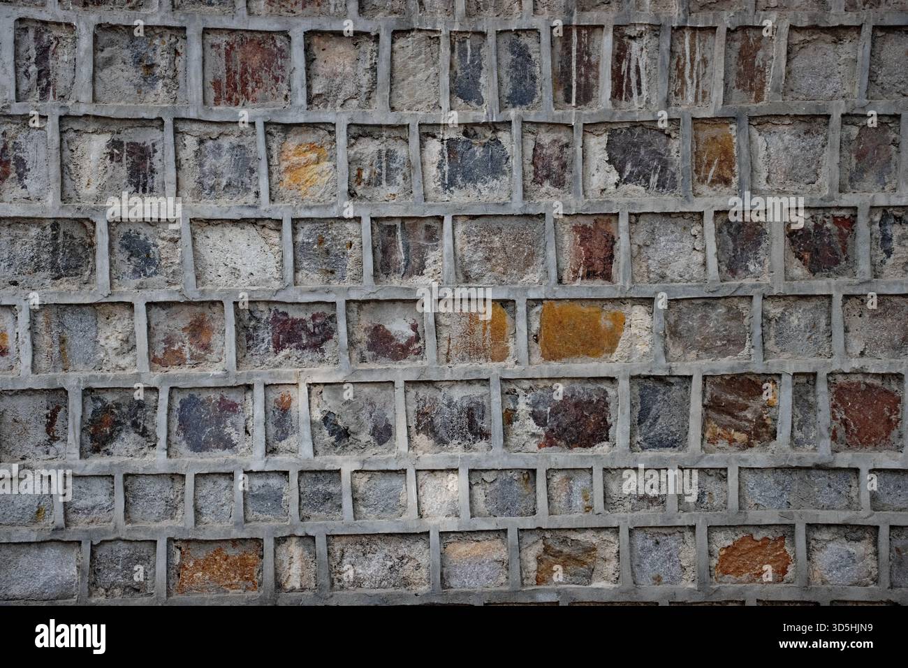 Red Bricks Monuments typical red and white marble brick stone work in palaces and monuments ...