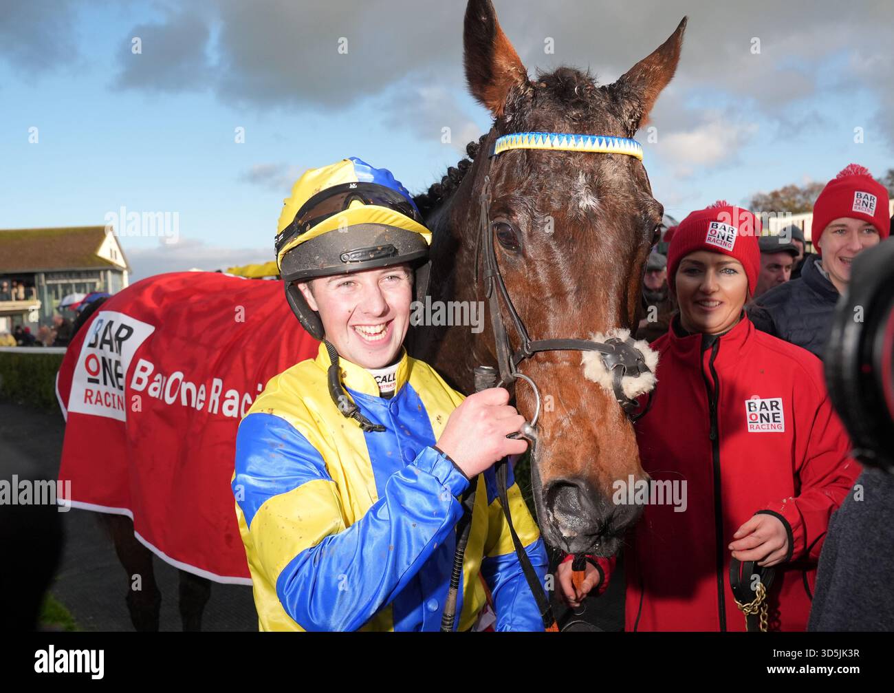John Shinnick after winning the Bar One Racing Troytown Handicap Chase ...