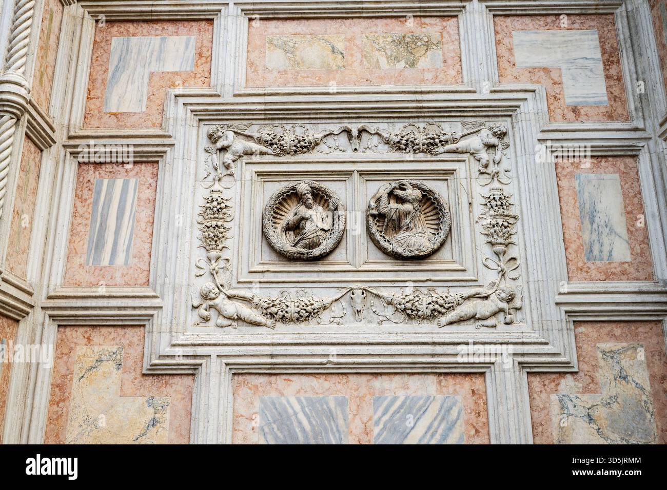 Renaissance marble relief 15th hi-res stock photography and images - Alamy
