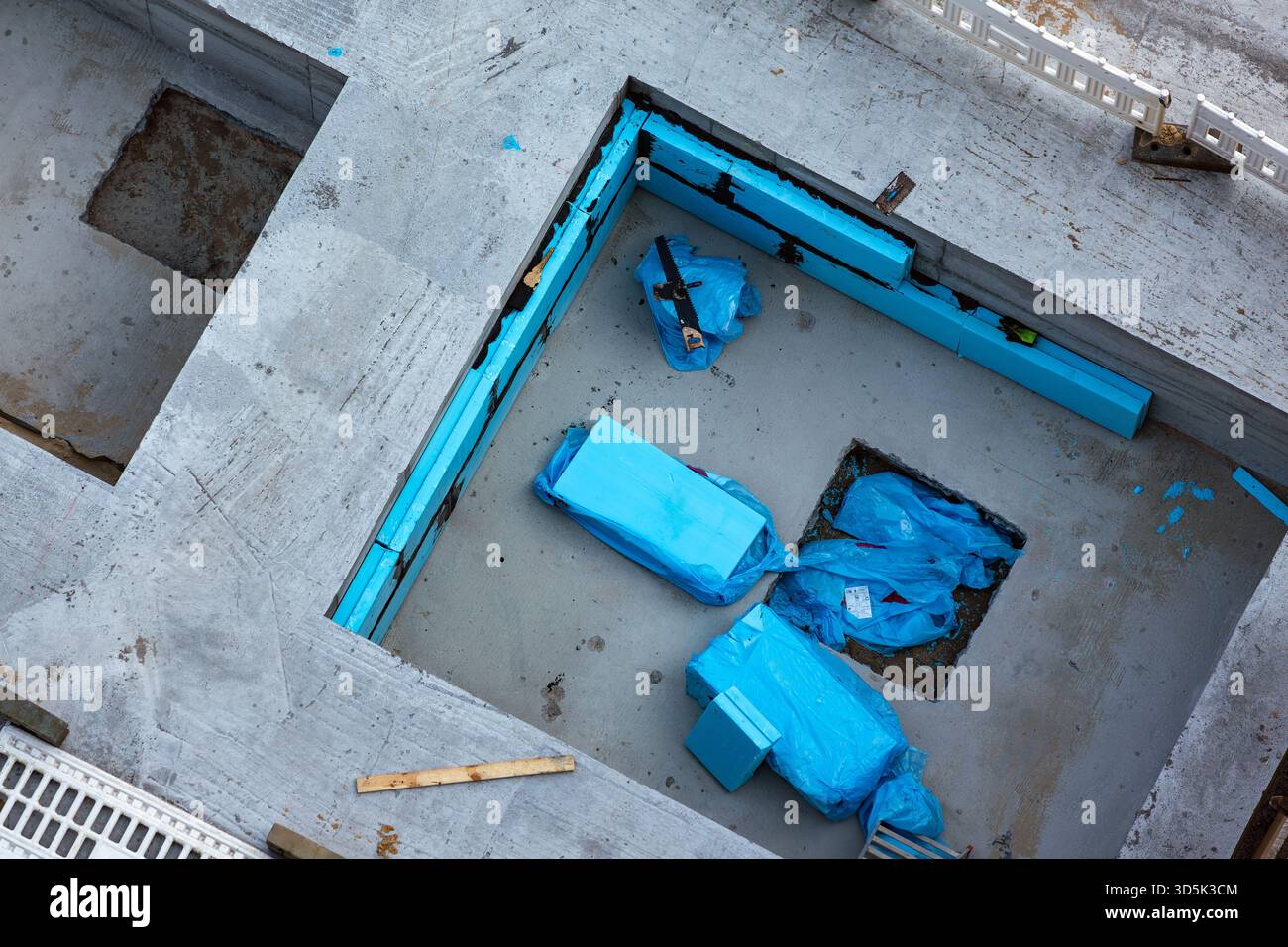 Foundation work concrete home hi-res stock photography and images - Alamy