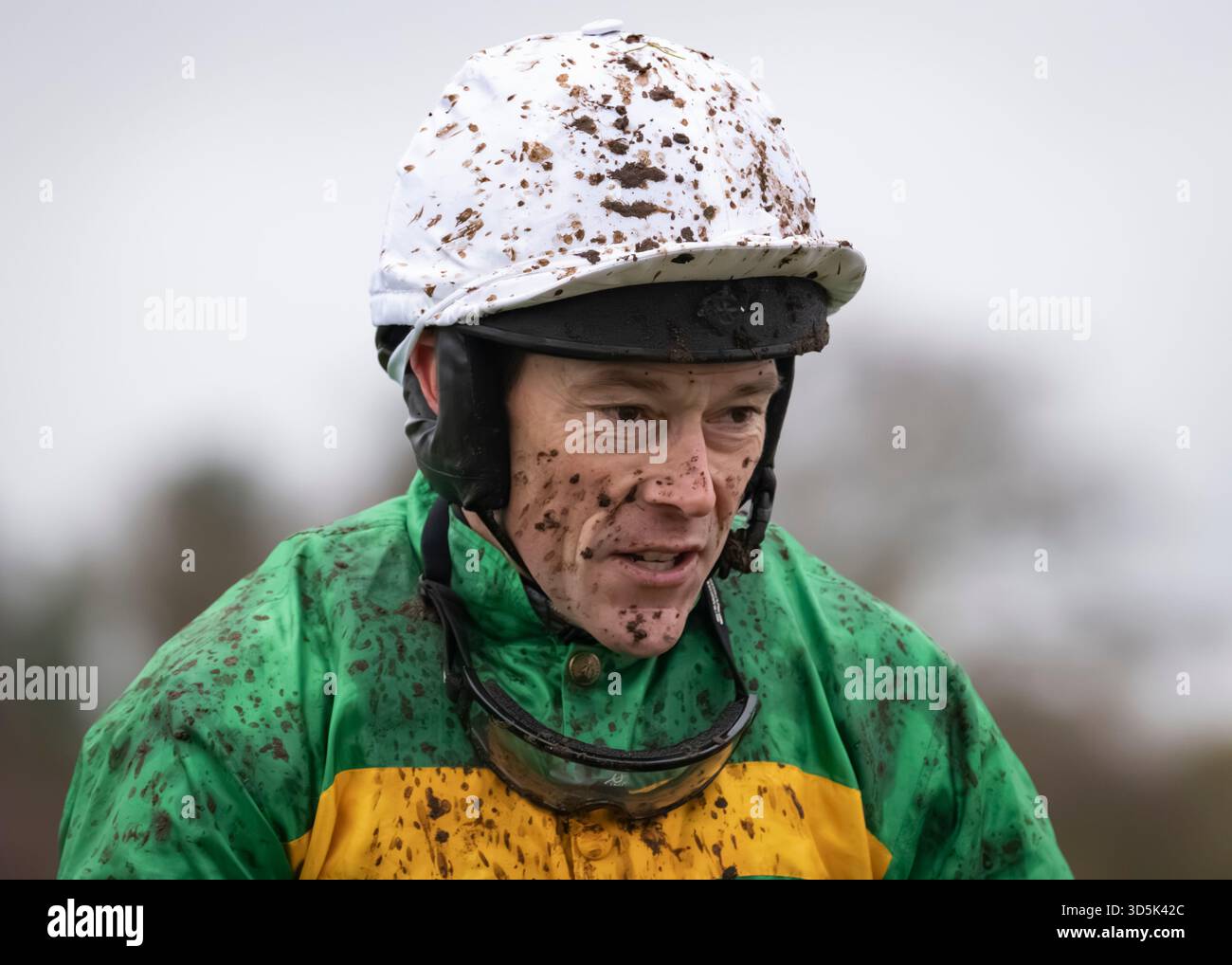 Figurine Dorset Métal 1:32 - Jockey Années 90 Aux Couleurs WR Beasley