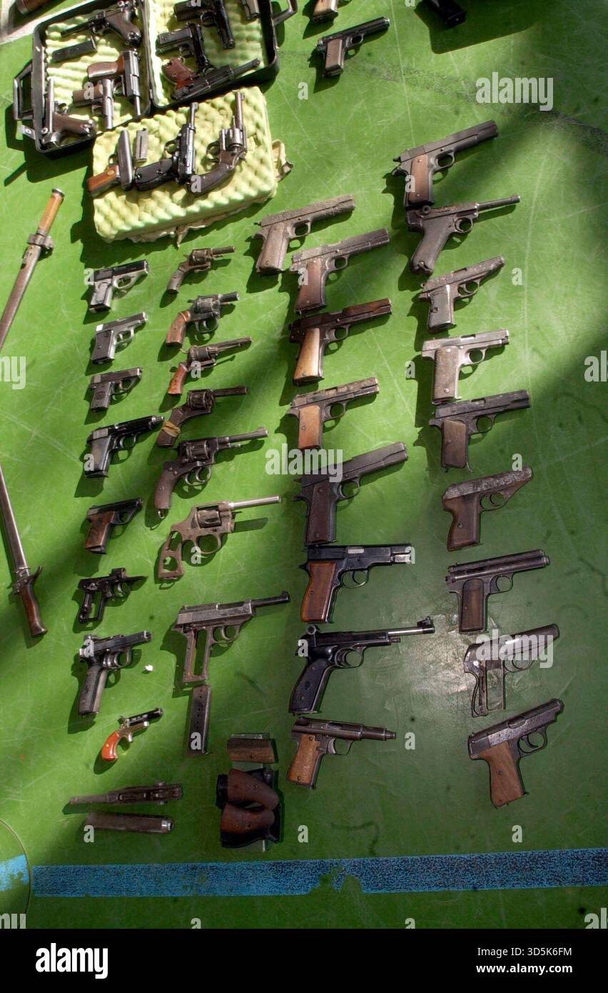 firearms or weapons for shooting at an attacker or a target firearms or ...