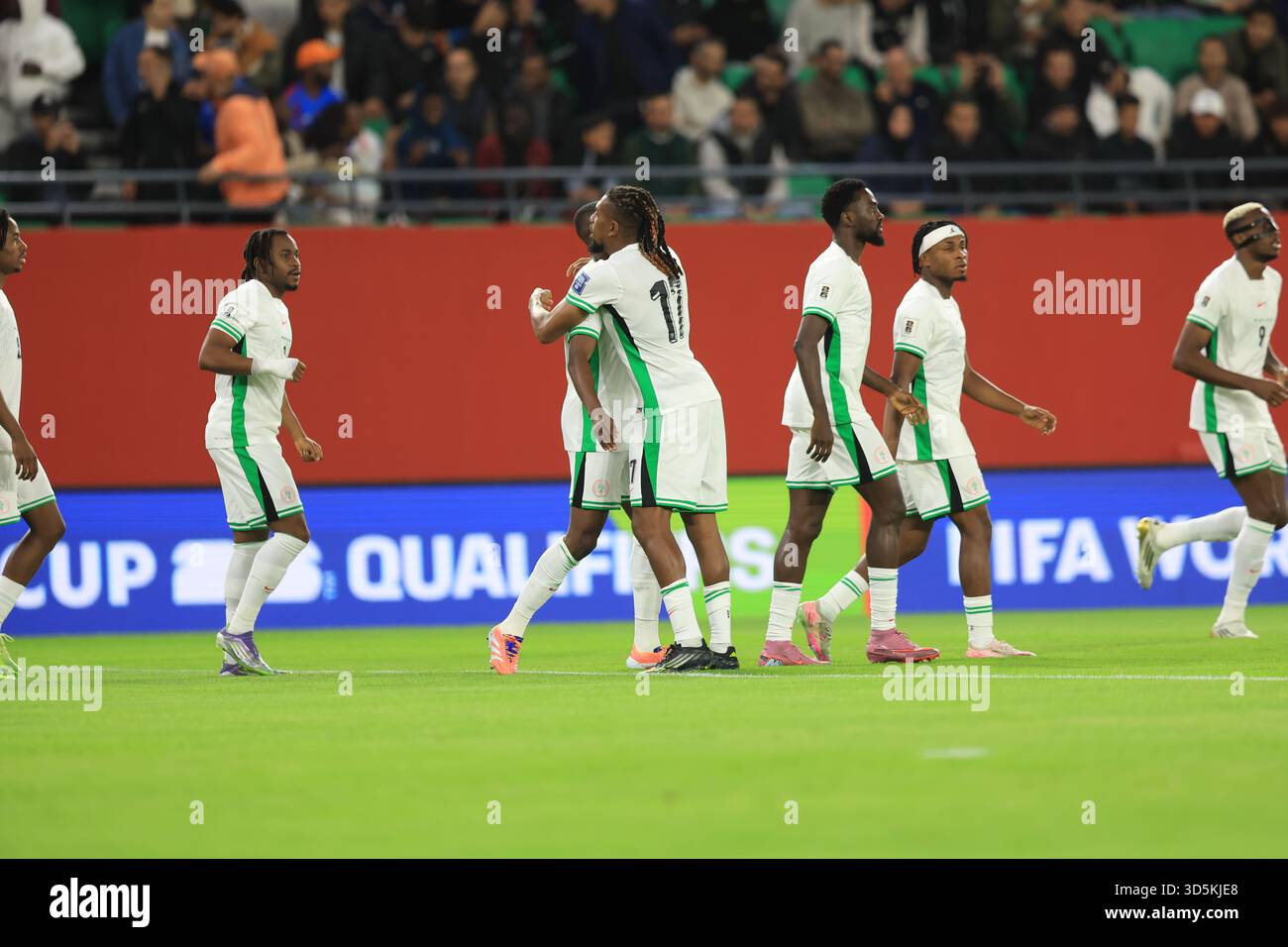 Rabat, Morocco. 16th Nov, 2025, Nigeria vs DR Congo, Fifa World Cup ...
