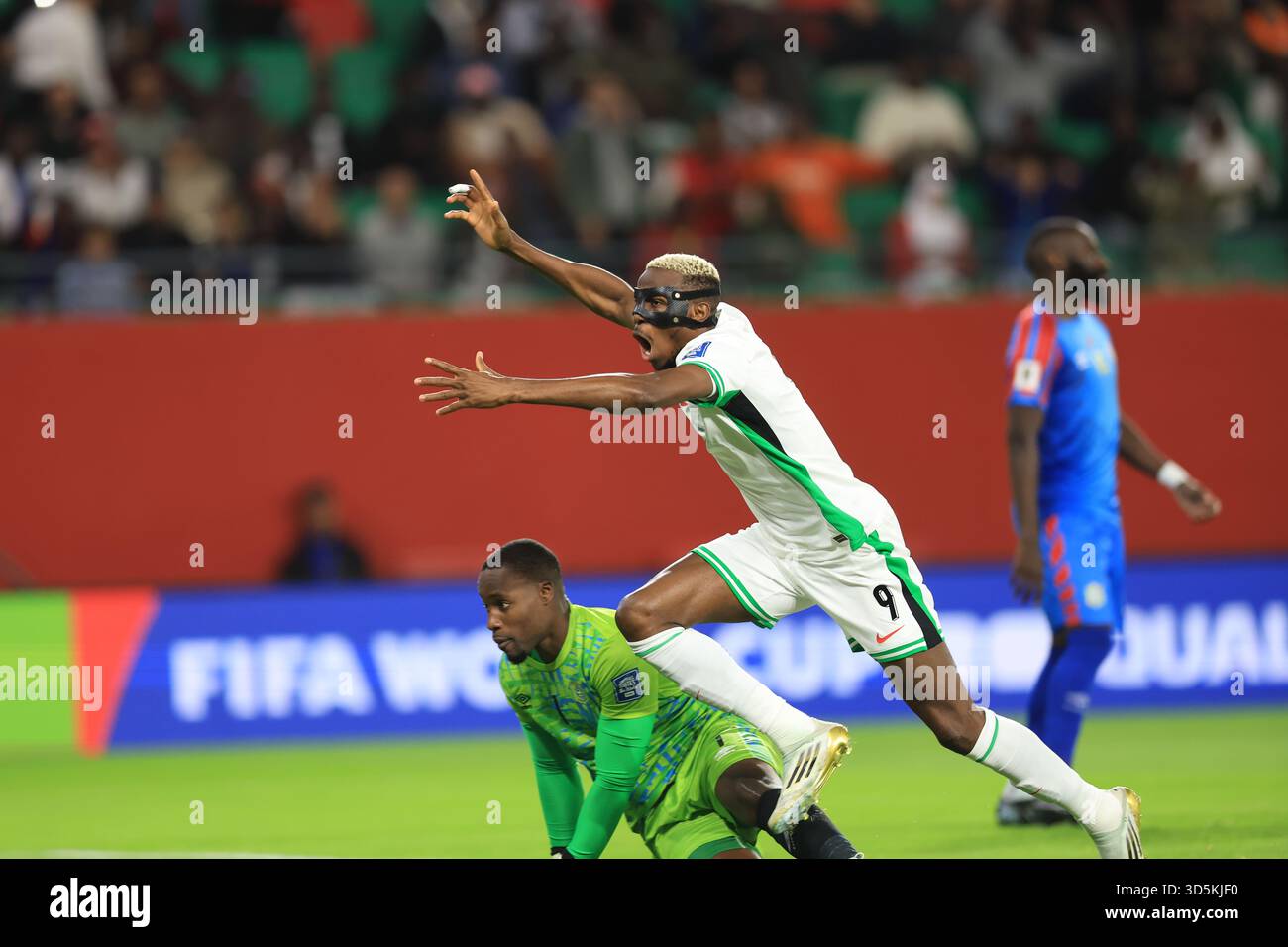 Rabat, Morocco. 16th Nov, 2025, Nigeria vs DR Congo, Fifa World Cup ...