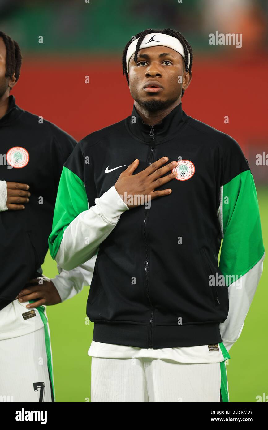 Rabat, Morocco. 16th Nov, 2025, Nigeria vs DR Congo, Fifa World Cup ...