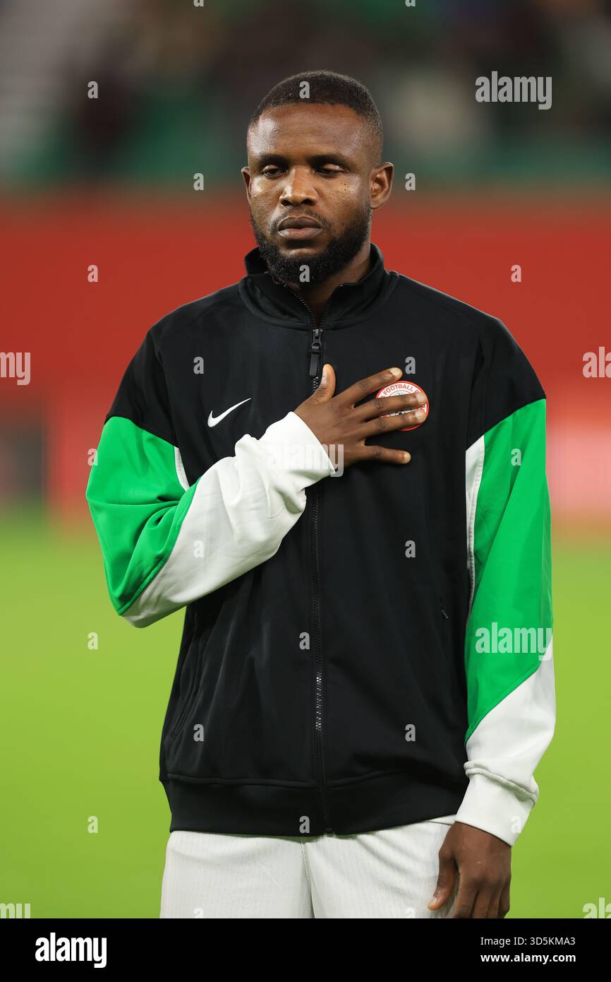 Rabat, Morocco. 16th Nov, 2025, Nigeria vs DR Congo, Fifa World Cup ...