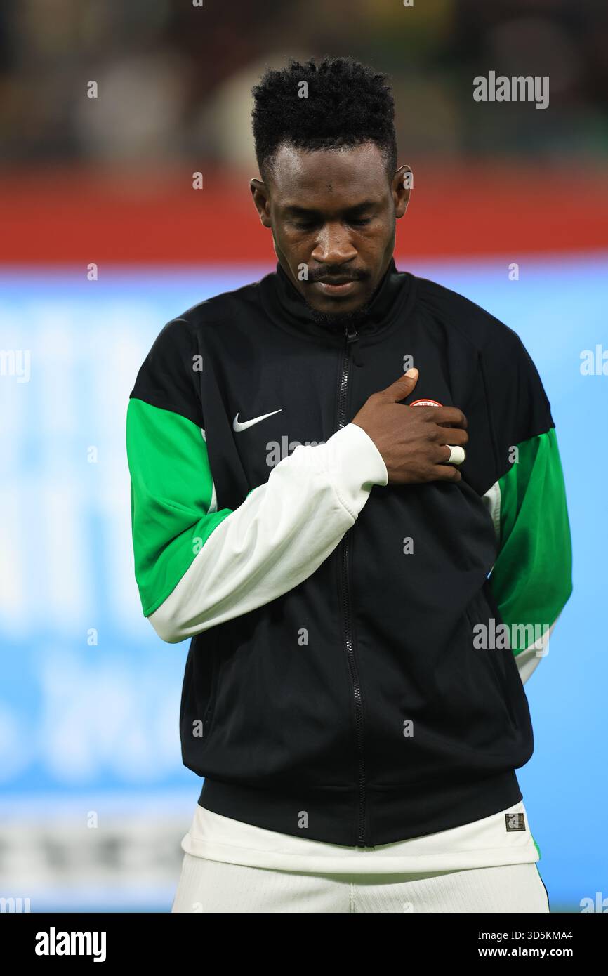 Rabat, Morocco. 16th Nov, 2025, Nigeria vs DR Congo, Fifa World Cup ...