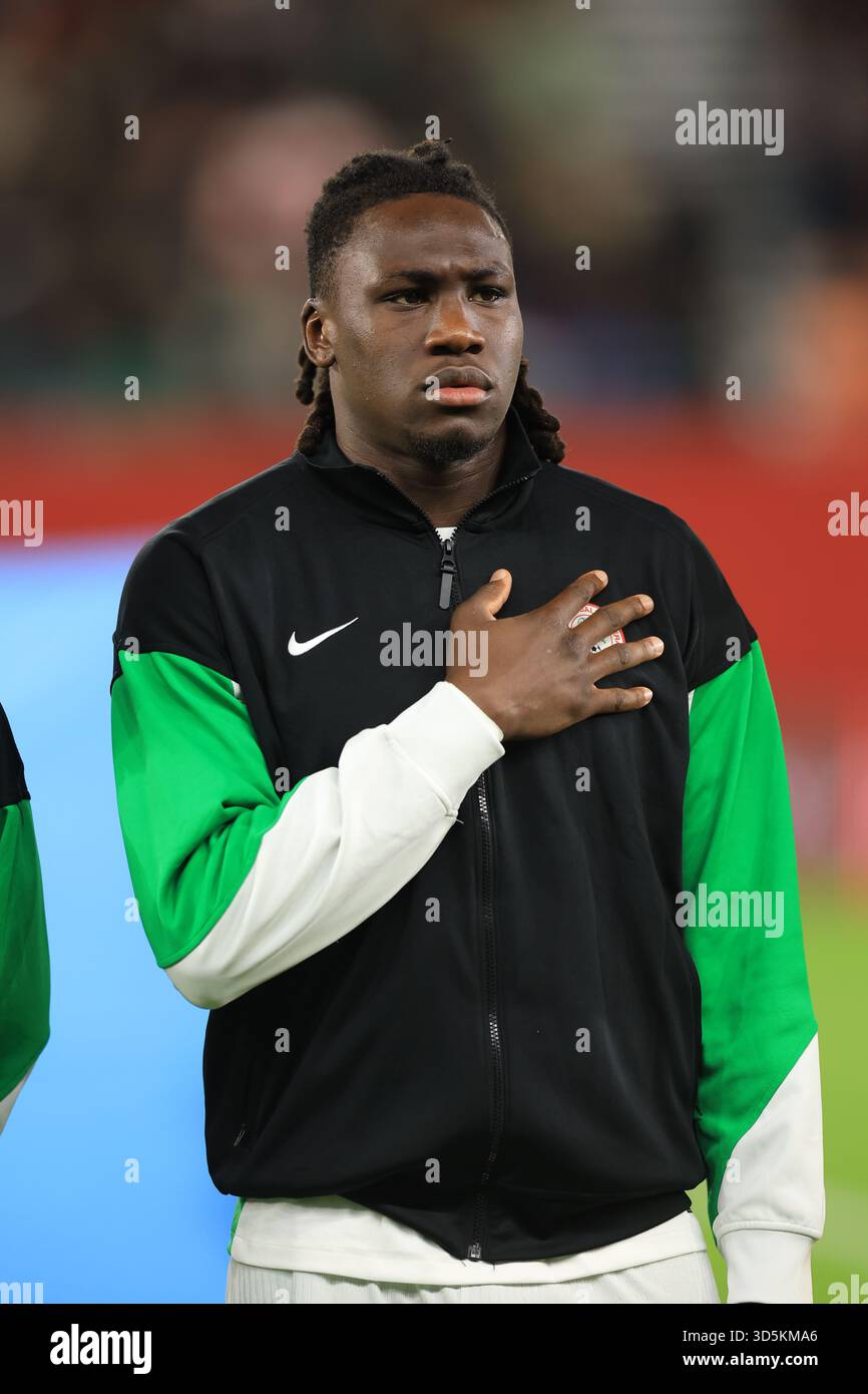 Rabat, Morocco. 16th Nov, 2025, Nigeria vs DR Congo, Fifa World Cup ...