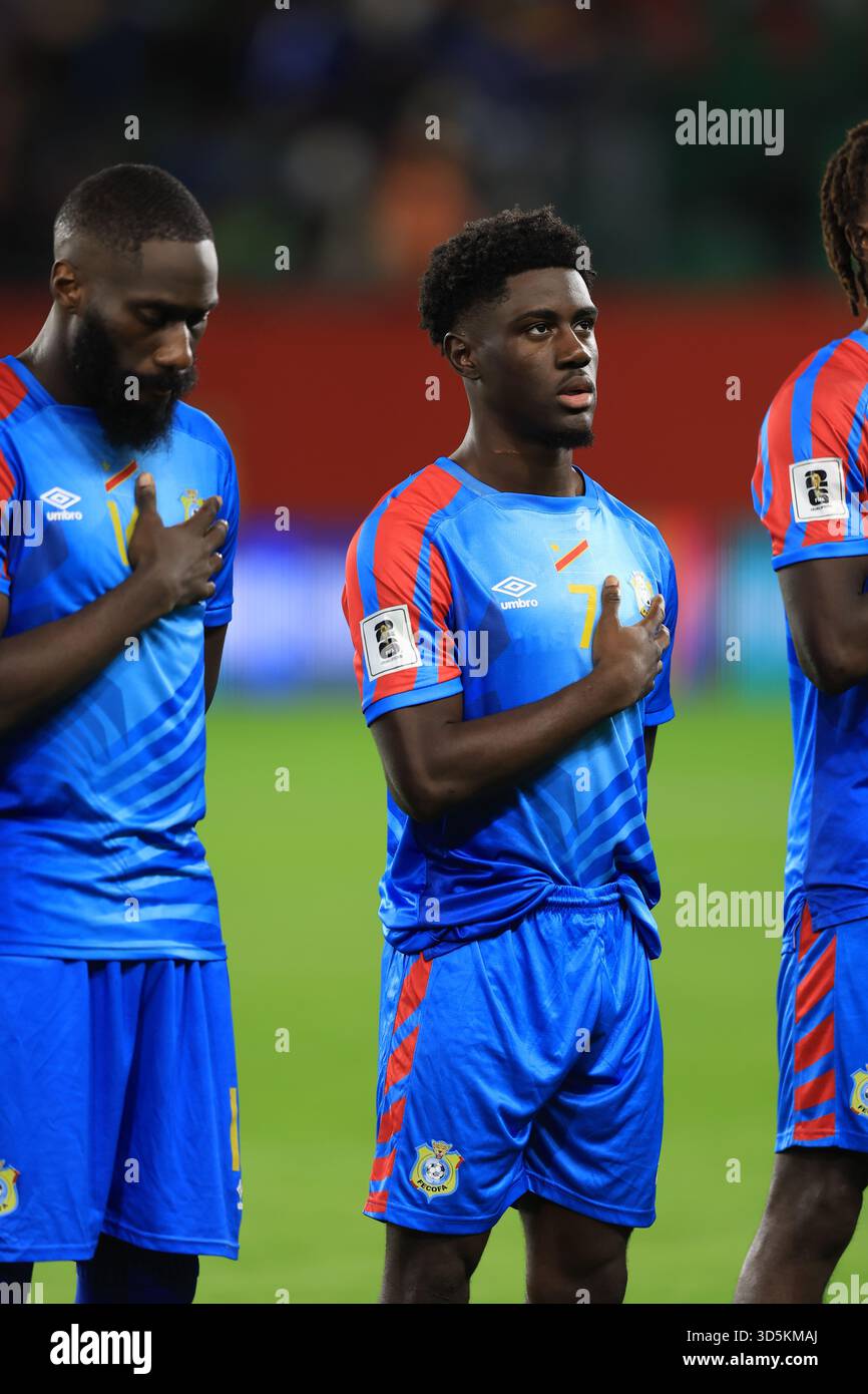 Rabat, Morocco. 16th Nov, 2025, Nigeria vs DR Congo, Fifa World Cup ...