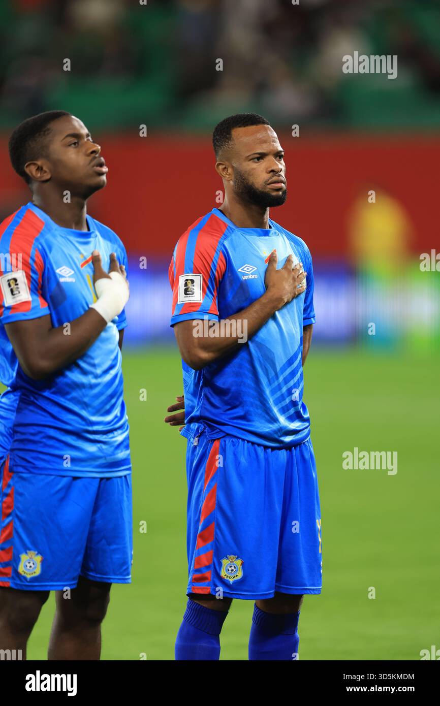 Rabat, Morocco. 16th Nov, 2025, Nigeria vs DR Congo, Fifa World Cup ...