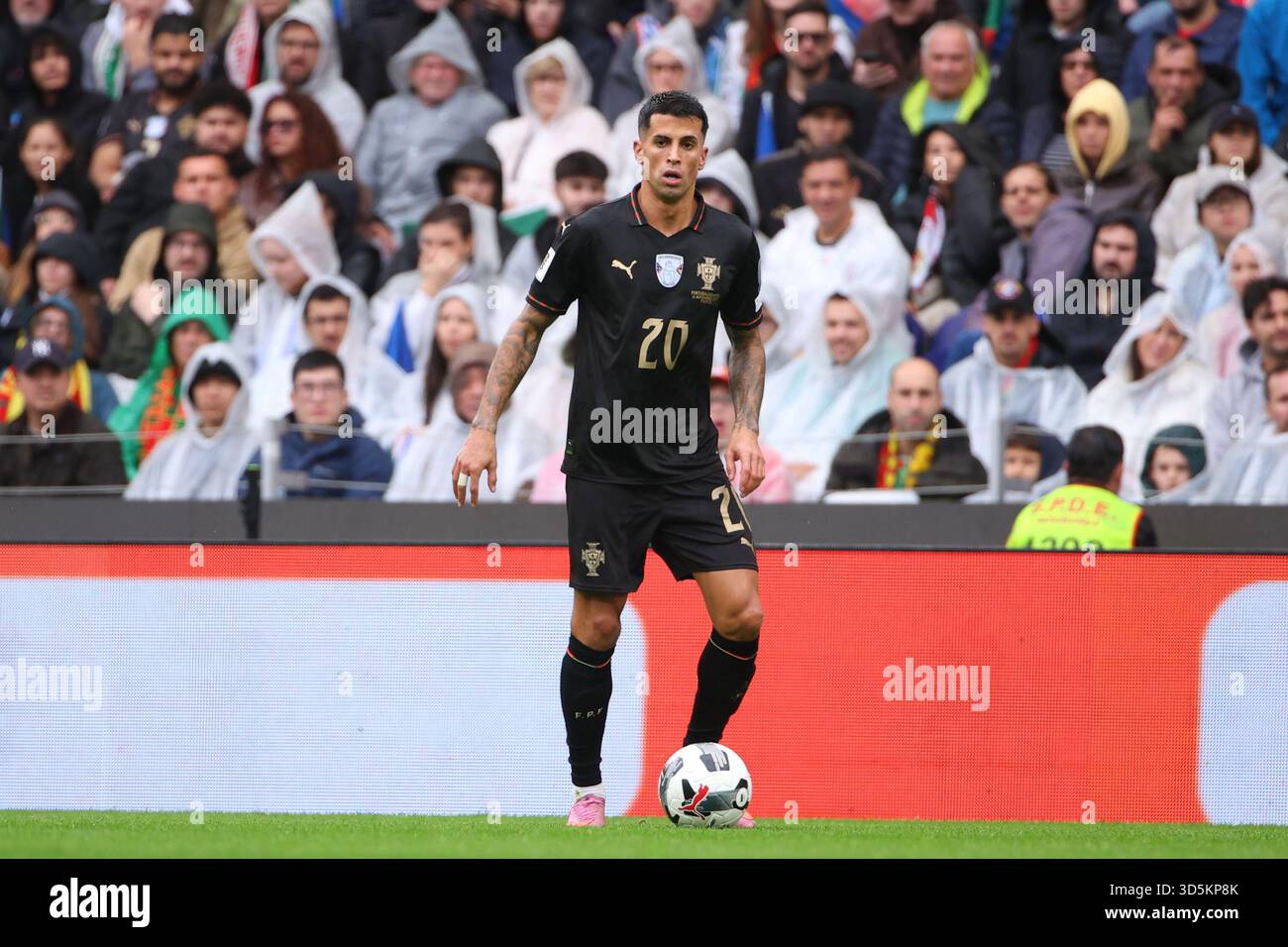 Portugal's Joao Cancelo during a World Cup 2026 group F qualifying