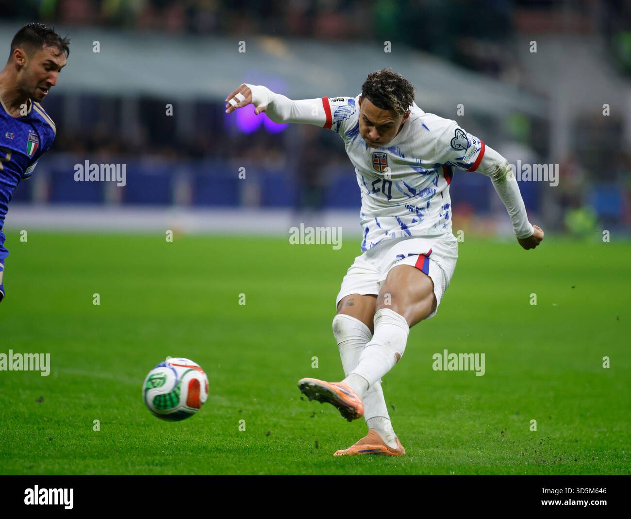 Antonio Nusa Of Norway Scoring A Goal During The Fifa World Cup 2026 antonio-nusa-of-norway-scoring-a-goal-during-the-fifa-world-cup-2026
