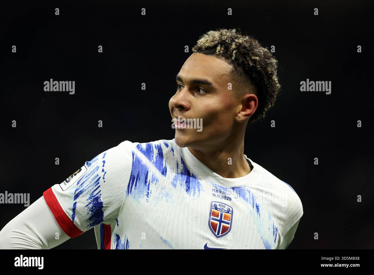 Rome Italy November 3 2025 Antonio Nusa Of Norway Score The Goal And rome-italy-november-3-2025-antonio-nusa-of-norway-score-the-goal-and