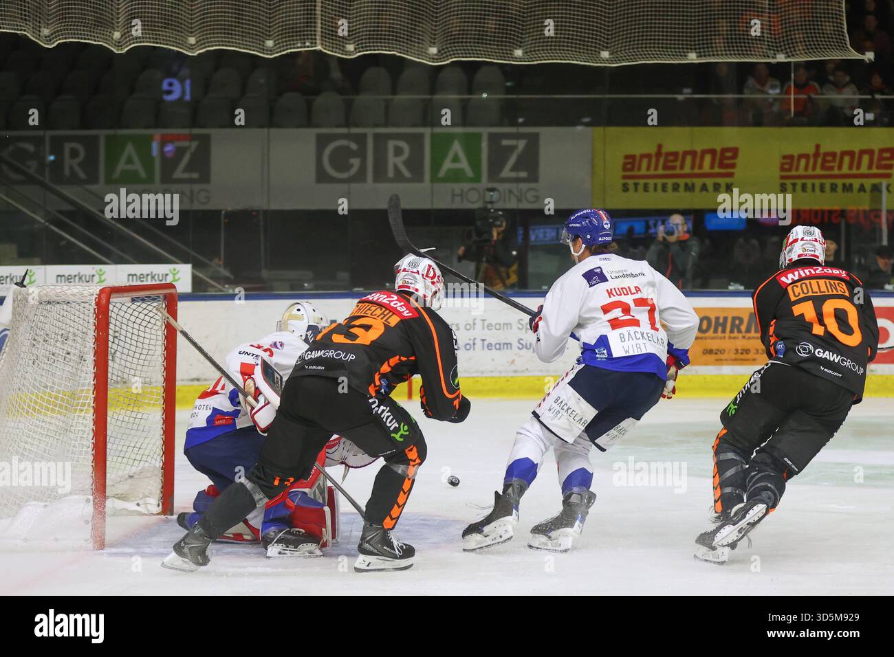 Moser Medical Graz 99ers and HC TIWAG Innsbruck - Die Haie on 16 ...