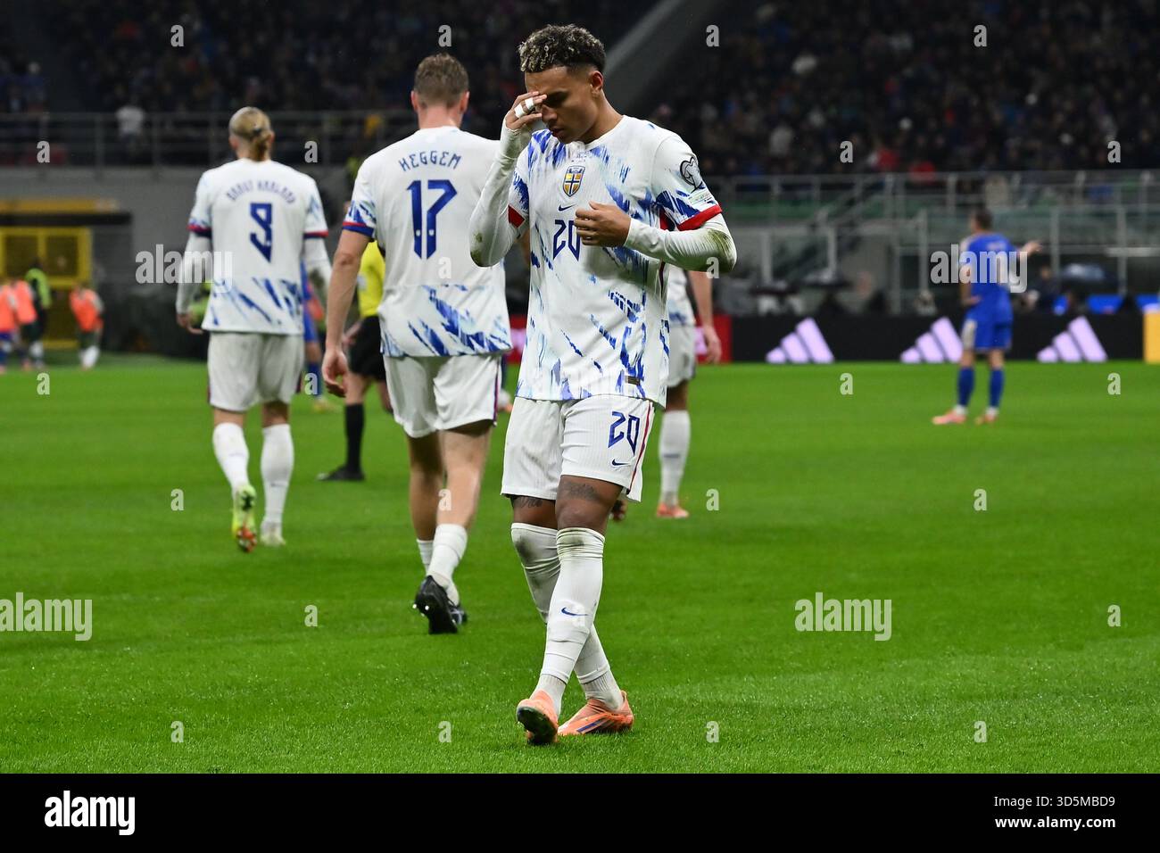 Antonio Nusa NOR Celebrates After Scoring The Goal Of 1 1 During The 