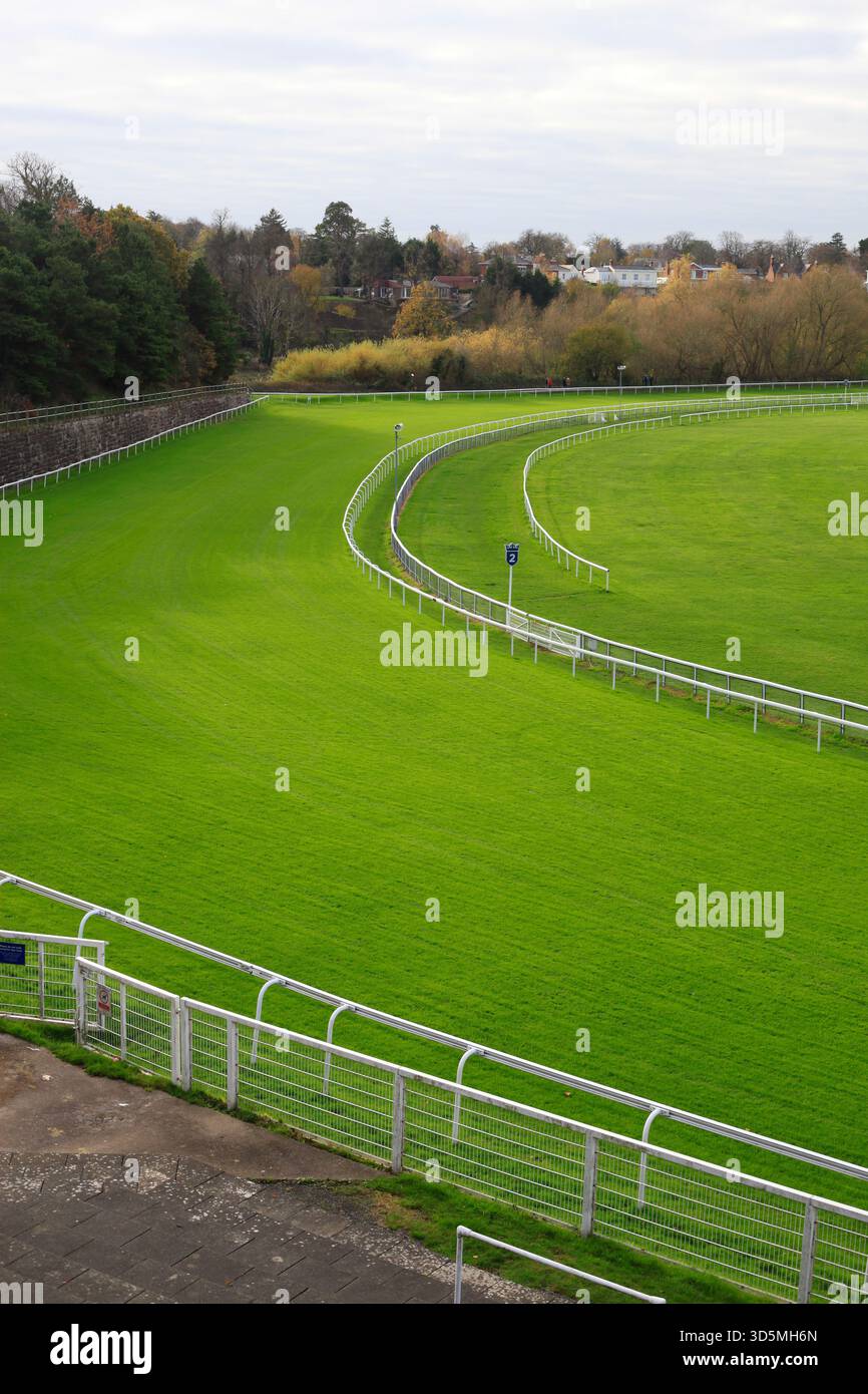 The Roodee Chester racecourse viewed from a A walk around Chester City ...