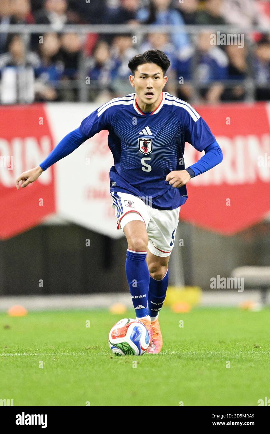 Tsuyoshi Watanabe JPN NOVEMBER 14 2025 Football Soccer KIRIN tsuyoshi-watanabe-jpn-november-14-2025-football-soccer-kirin