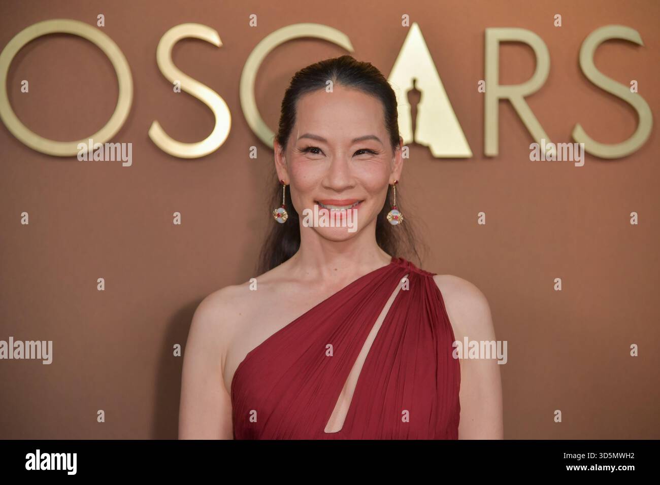 Lucy Liu arrives at the 16th Governors Awards on Sunday, Nov. 16, 2025
