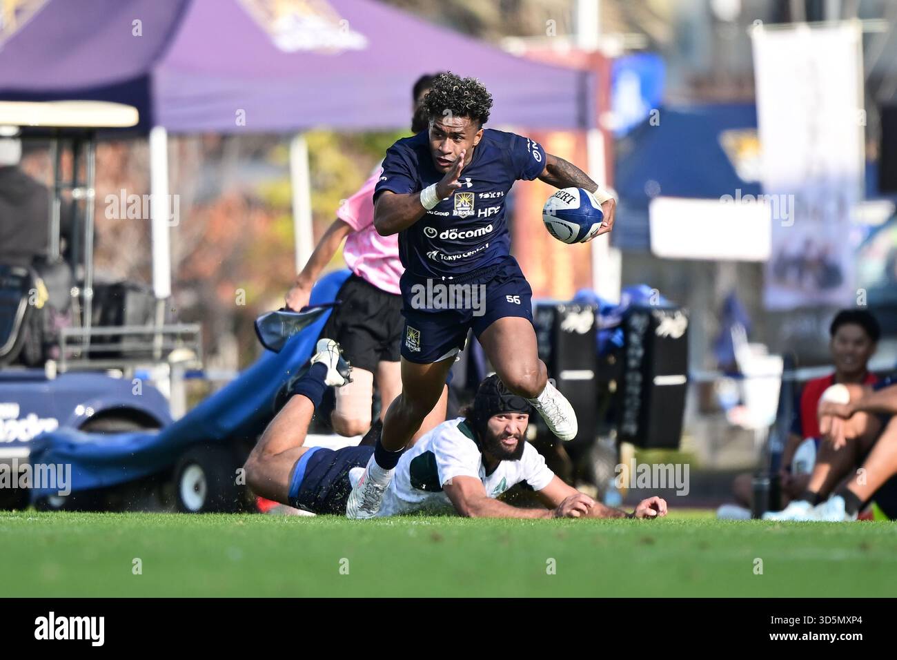 Caleb Cavubati (D-Rocks), NOVEMBER 15, 2025 - Rugby : 2025-26 Japan ...
