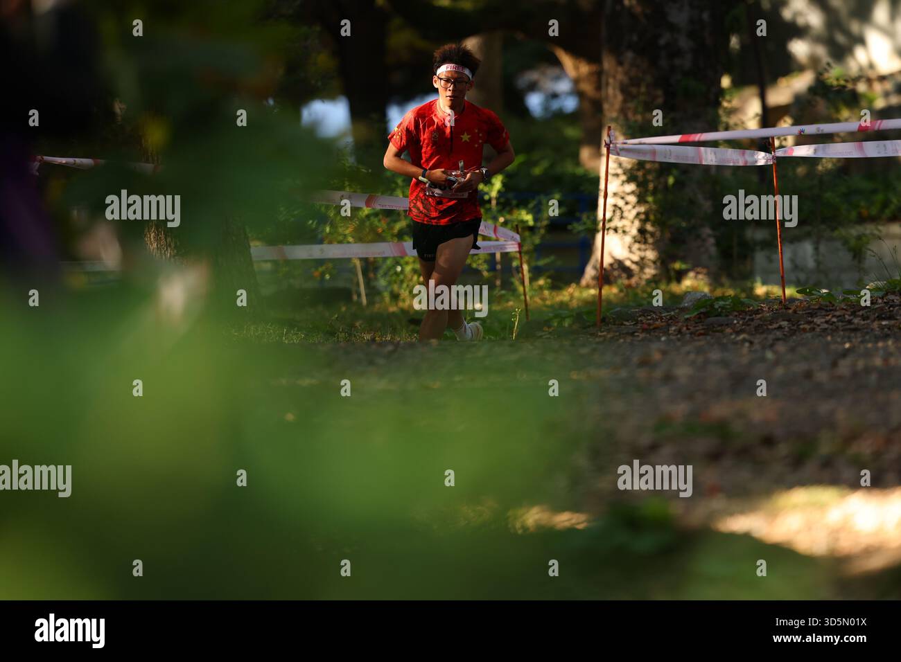 Xiao Bo (CHN), NOVEMBER 16, 2025 - Orienteering : Sprint Relay during ...