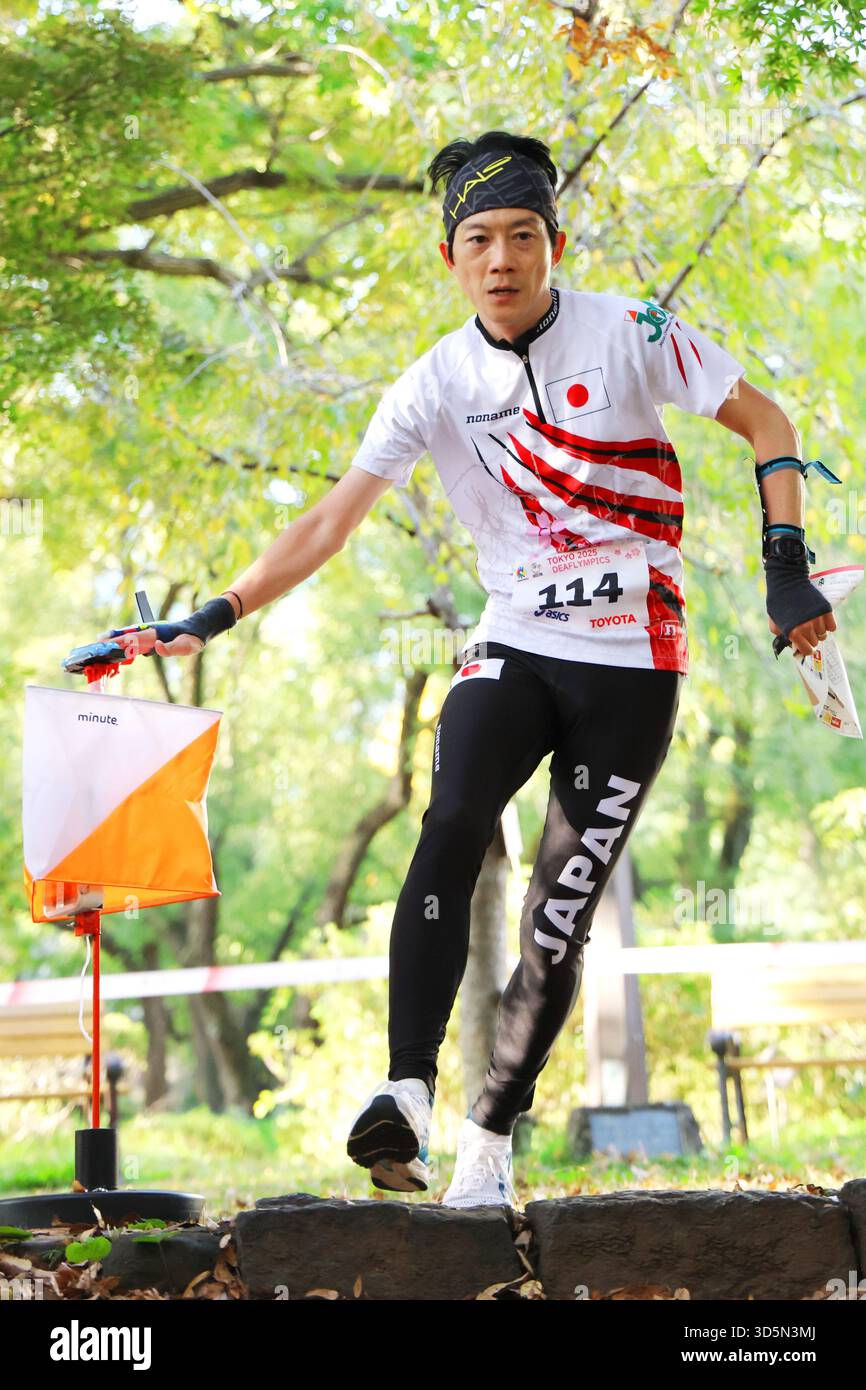 Takeshi Kodama (JPN), NOVEMBER 15, 2025 Orienteering Men's Sprint