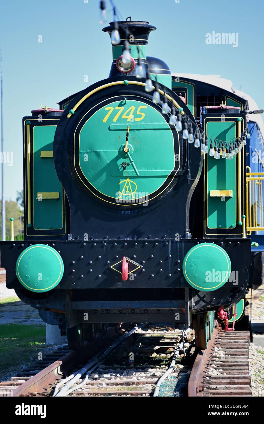 La Grange, Kentucky, USA. The 0-6-0T 