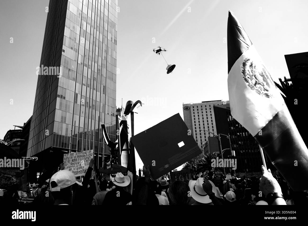 Mexico city 15 november 2025 Black and White Stock Photos & Images - Alamy