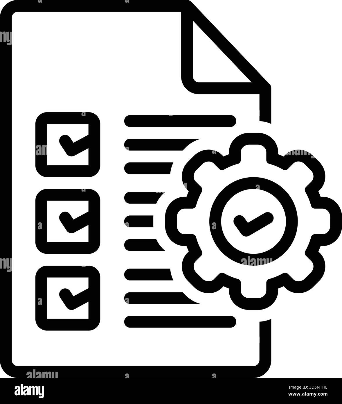Icon for requirement specification, requirement Stock Vector Image ...