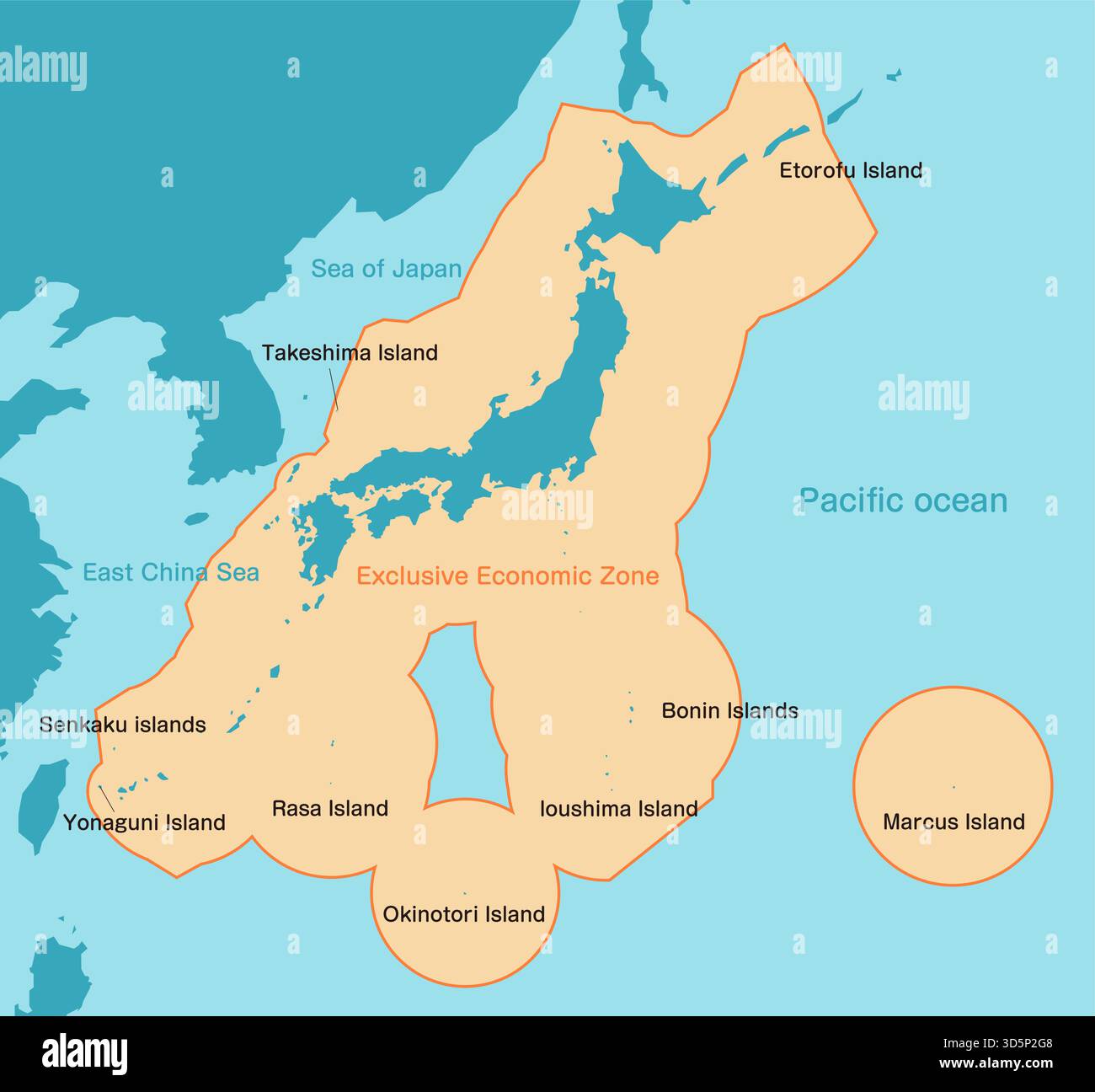 Japanese sea Stock Vector Images - Alamy