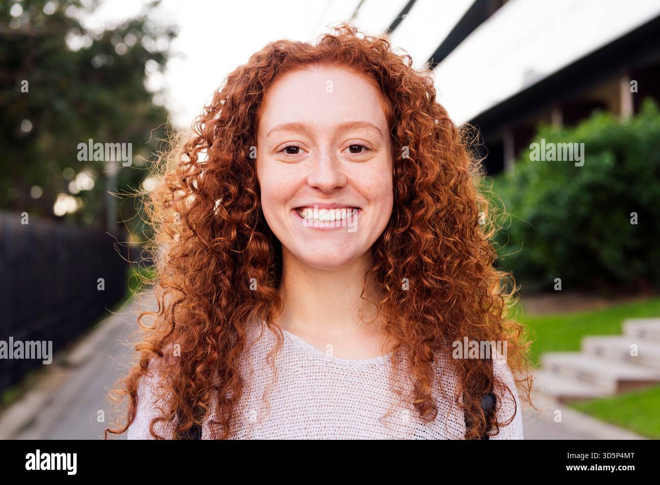 Attractive young woman ginger hair hi-res stock photography and images ...
