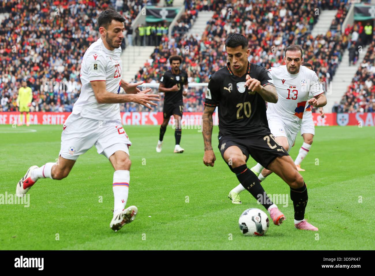 Joao Cancelo of Portugal seen in action during the FIFA World Cup 2026
