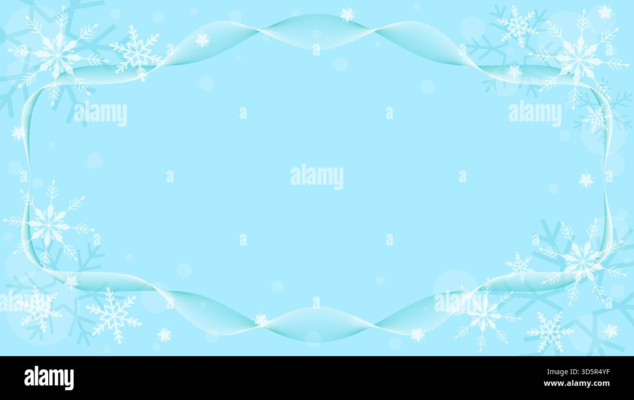 Light Blue Background Wallpaper Decorated With Rectangular Frame Lines ...
