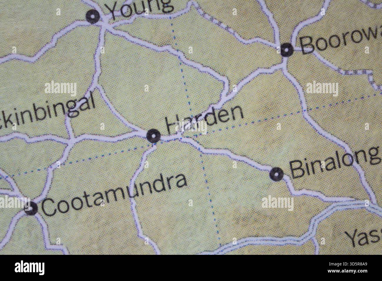 Harden map hi-res stock photography and images - Alamy