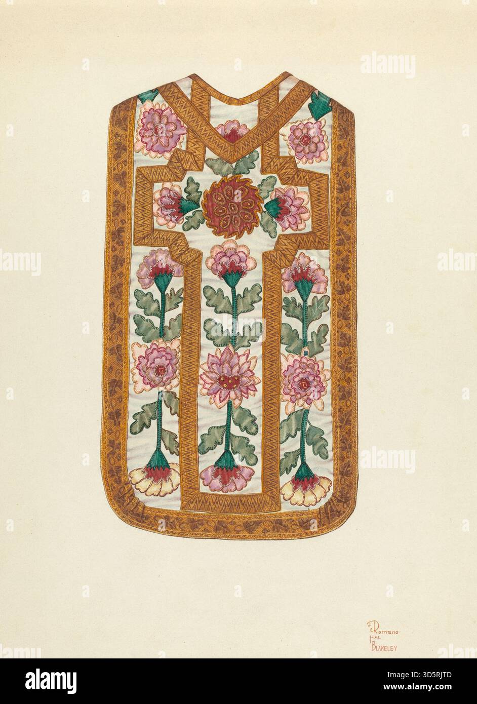 Ecclesiastical Vestment, created by Josephine C Romano and Hal Blakeley ...