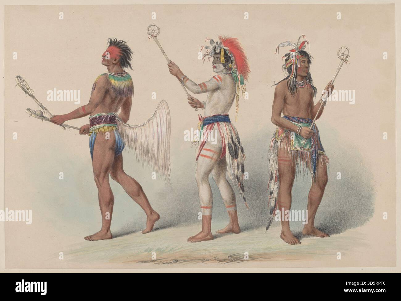 Native american ball illustration hi-res stock photography and images ...