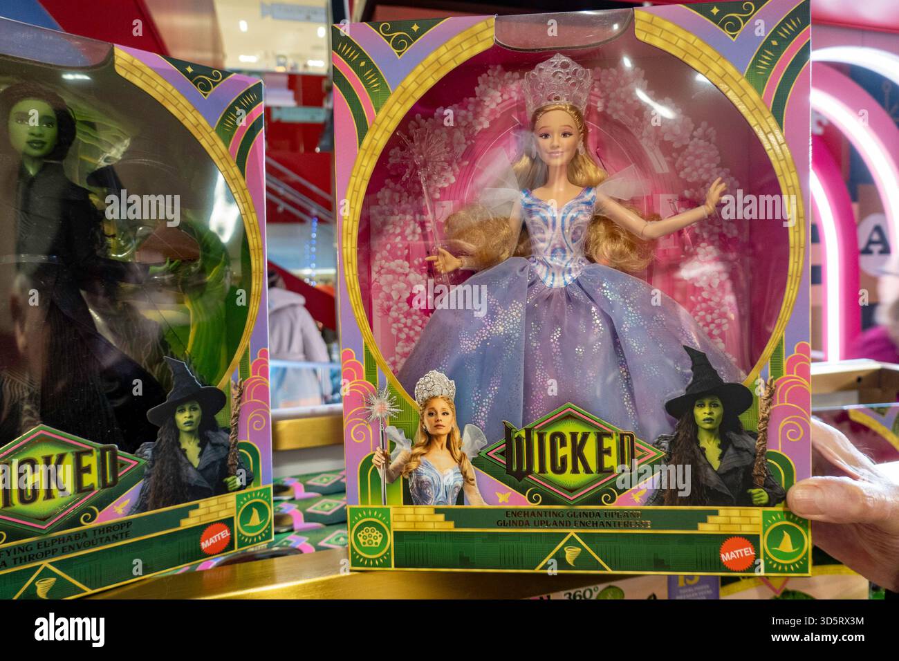 FAO Schwarz is a famous toy store located in 30 Rockefeller Center, New York City, USA  2025 Stock Photo