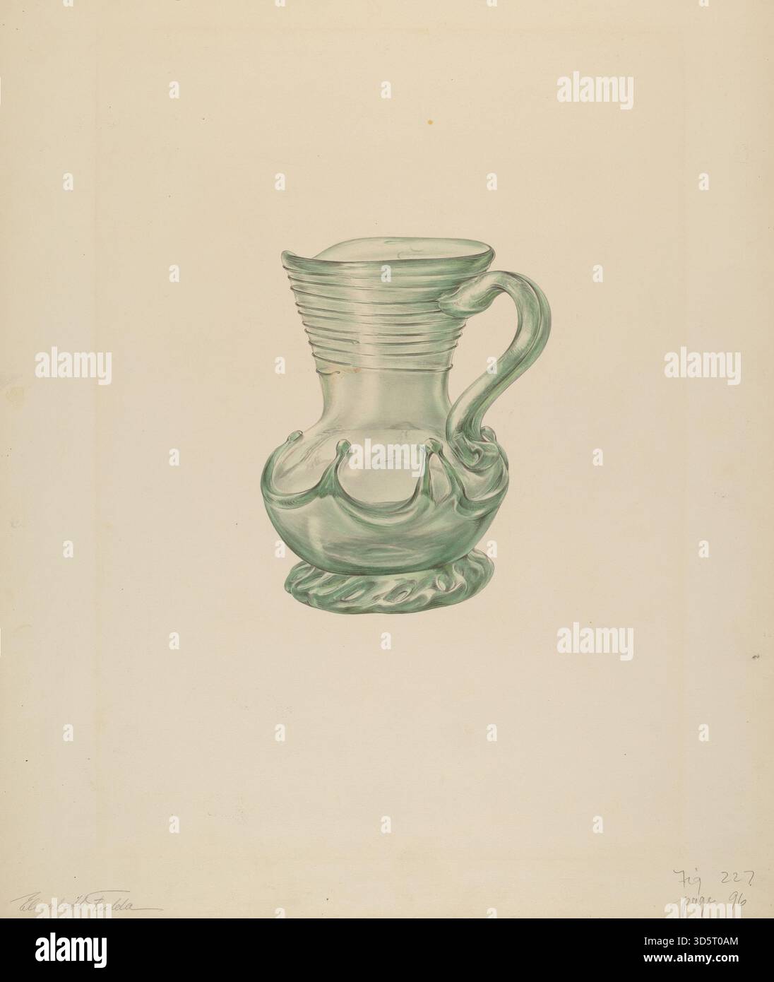Elisabeth Fulda's c.1939 pitcher is a handcrafted ceramic vessel ...