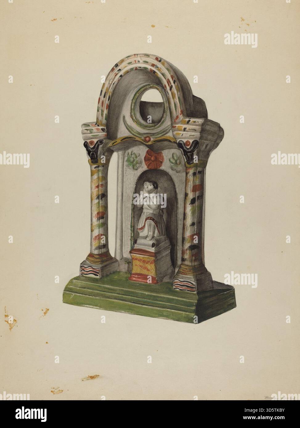 Antique german devotional art hi-res stock photography and images - Alamy
