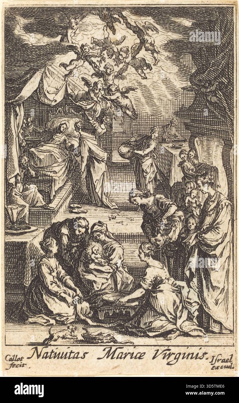 This etching by Jacques Callot from around 1630 illustrates the birth ...