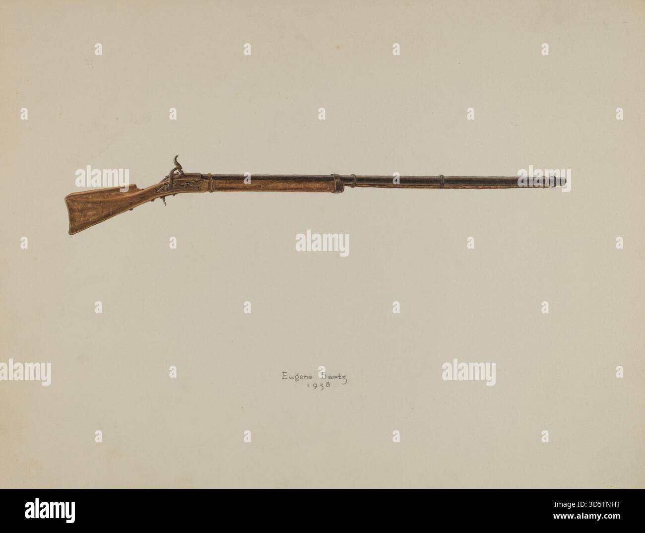 Bartz Gun Barrel eugene hi-res stock photography and images - Alamy