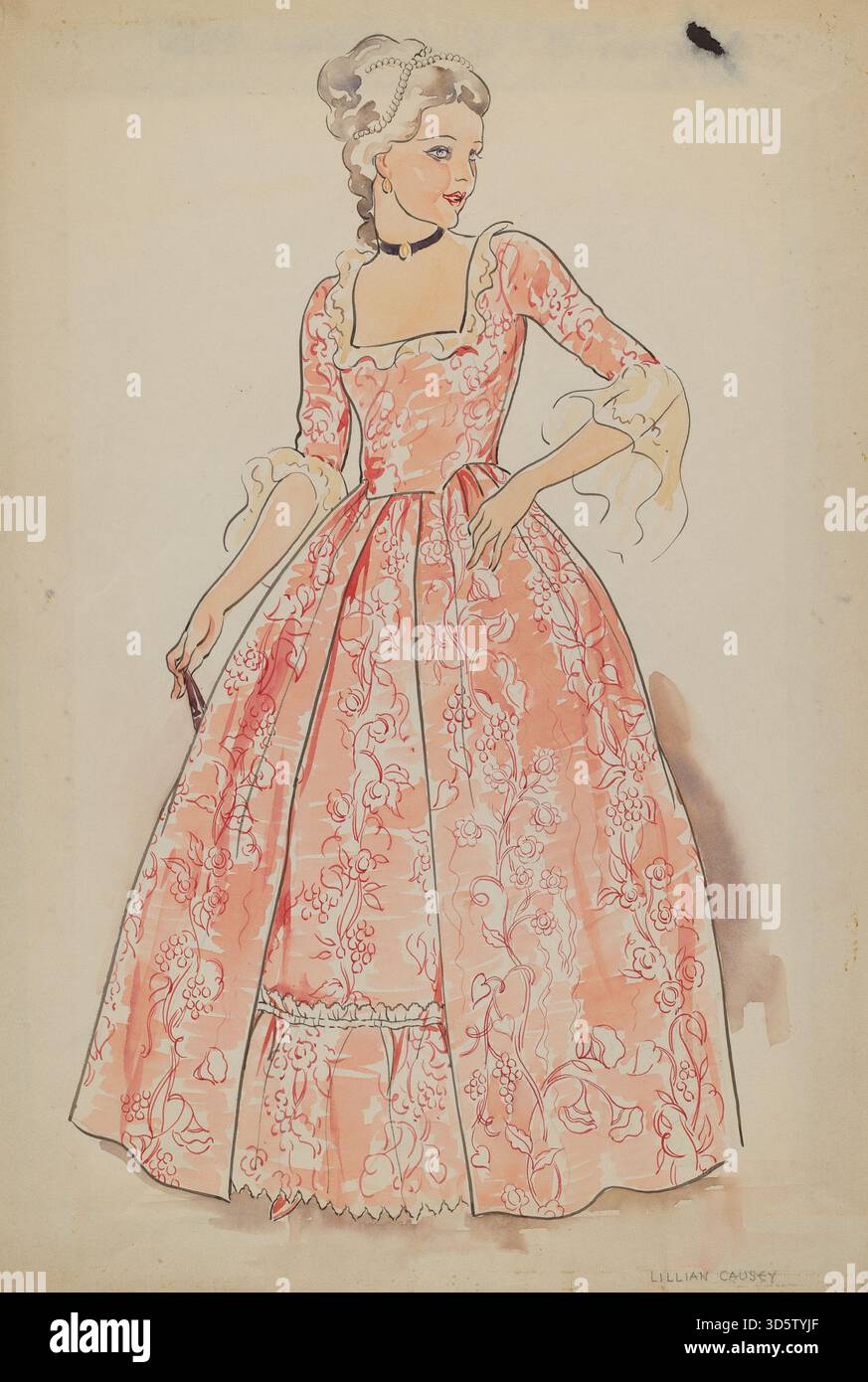 1930s fashion dressmaking hi-res stock photography and images - Alamy