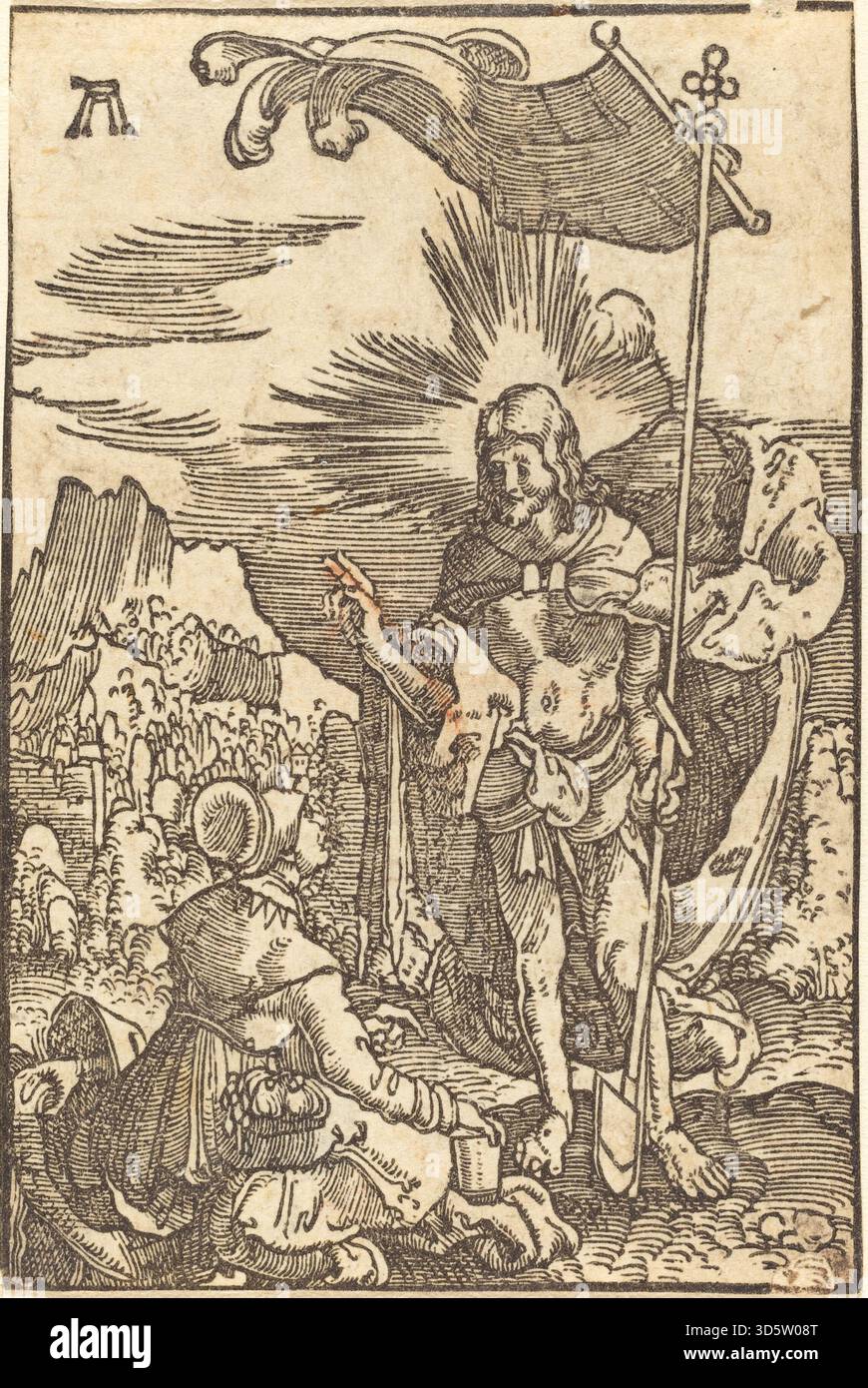 Albrecht Altdorfer's 1513 painting shows Christ appearing to Saint ...