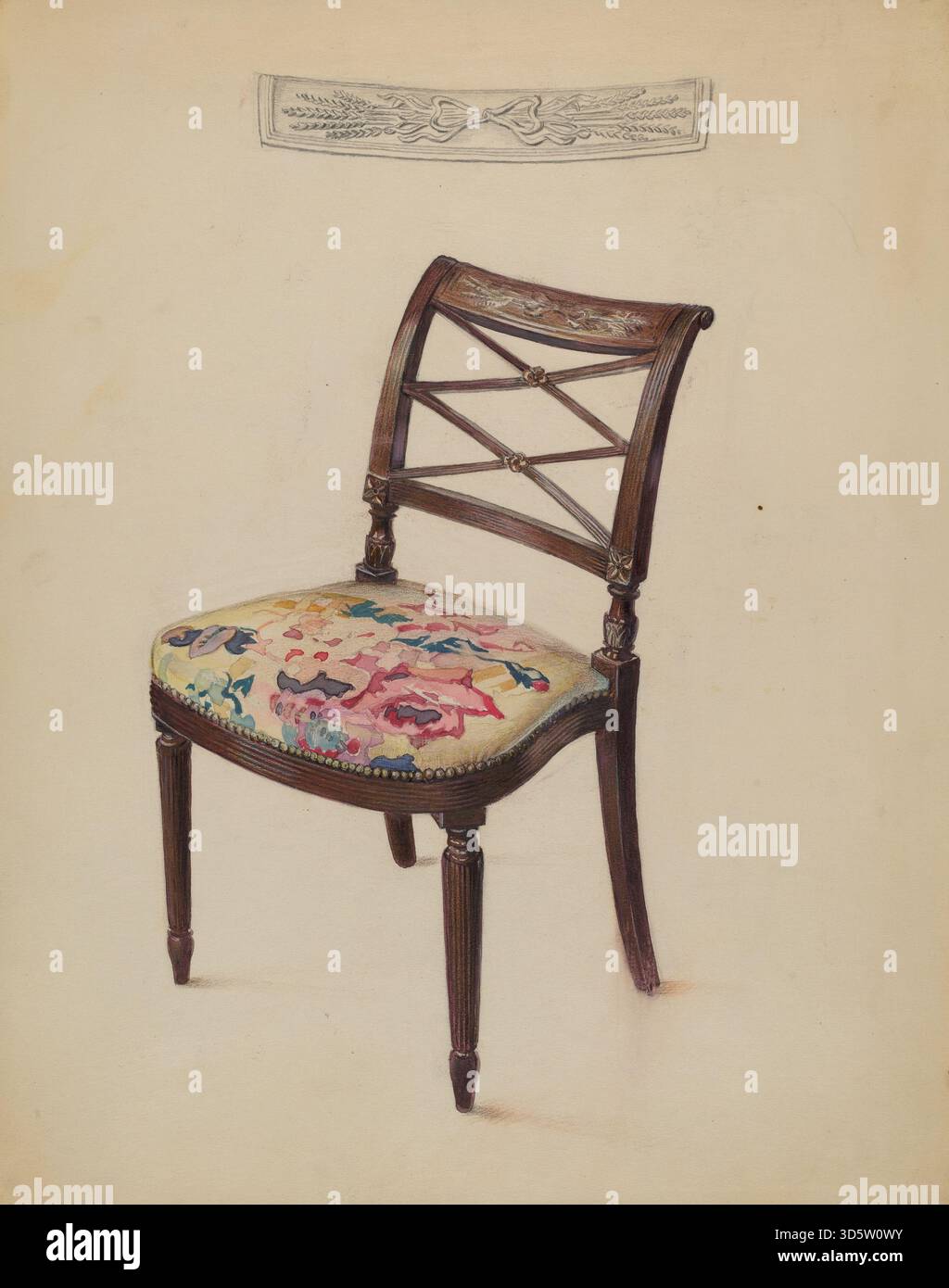 Curated visual reference: Visual Reference: This 1937 Side Chair By Bernard Gussow Is A Wooden
