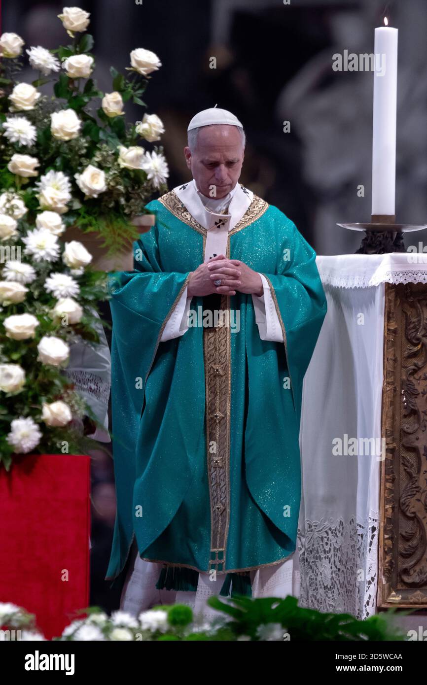 Pope Leo XIV celebrates Mass to mark the Jubilee of the Poor in St ...