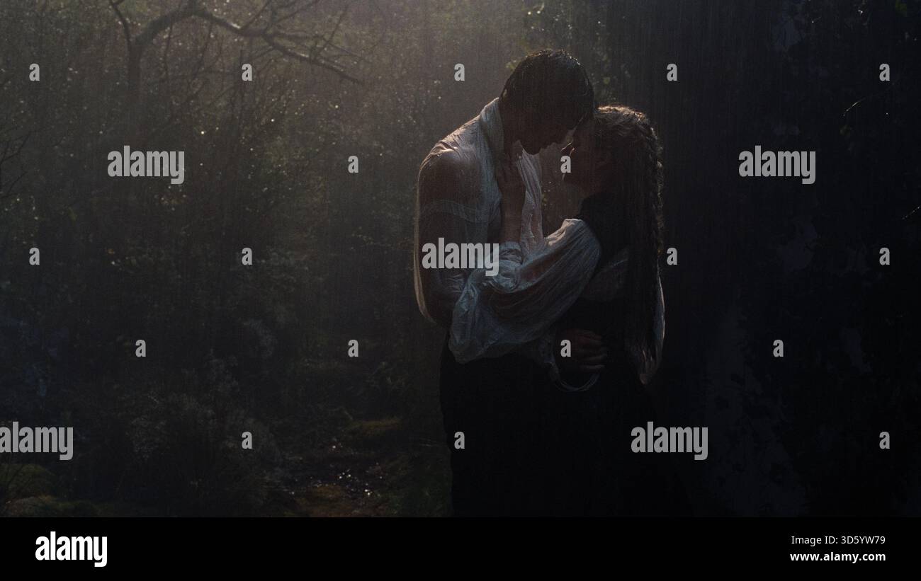 RELEASE DATE: February 11, 2026 TITLE: Wuthering Heights STUDIO: Warner Bros. Pictures DIRECTOR: Emerald Fennell PLOT: A passionate and tumultuous love story set against the backdrop of the Yorkshire moors, exploring the intense and destructive relationship between Heathcliff and Catherine Earnshaw. STARRING: MARGOT ROBBIE and JACOB ELORDI. EDITORIAL USAGE ONLY! Not for Commercial USAGE! Stock Photo