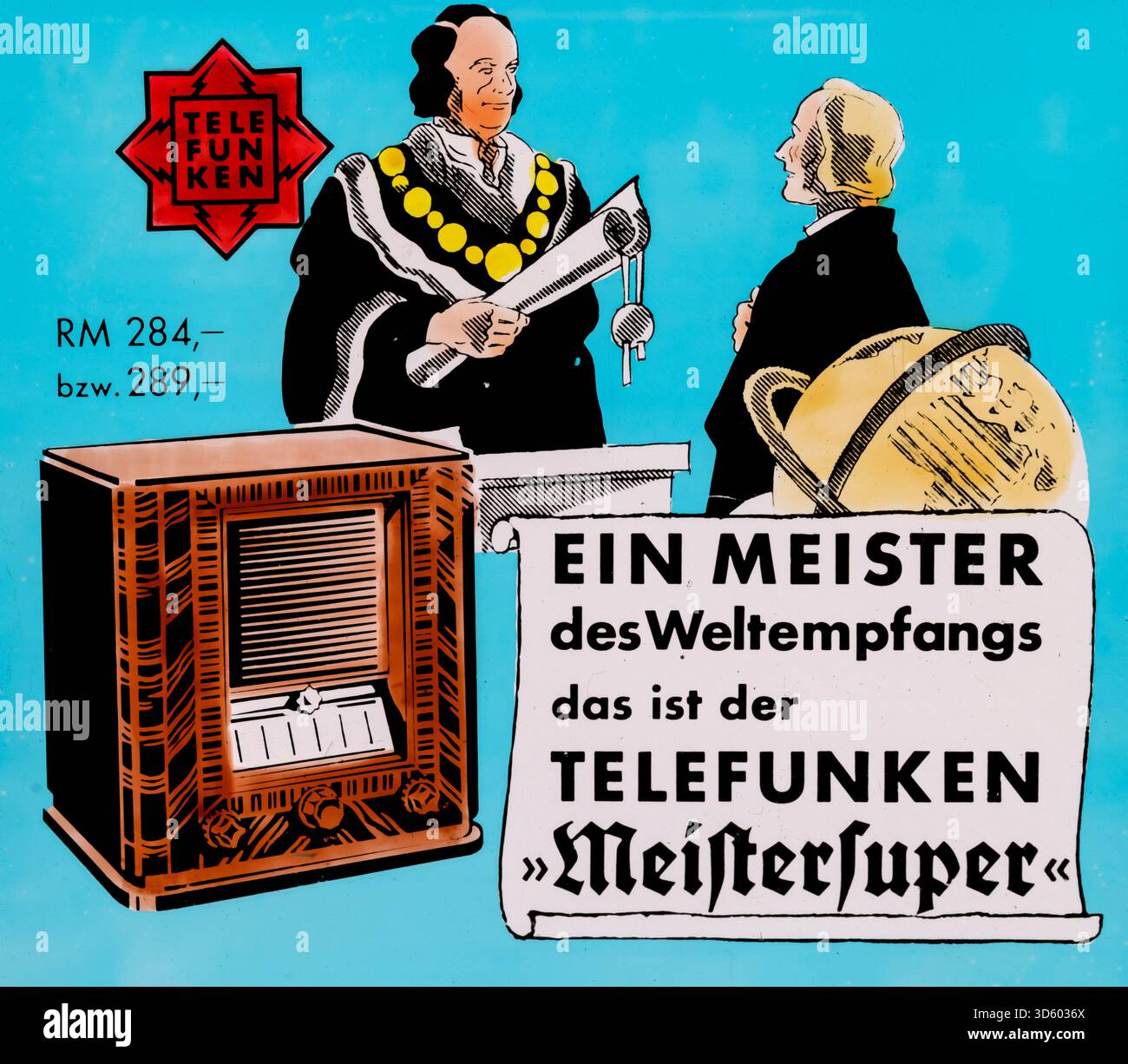 pubblicità originale TELEFUNKEN aprile 1965