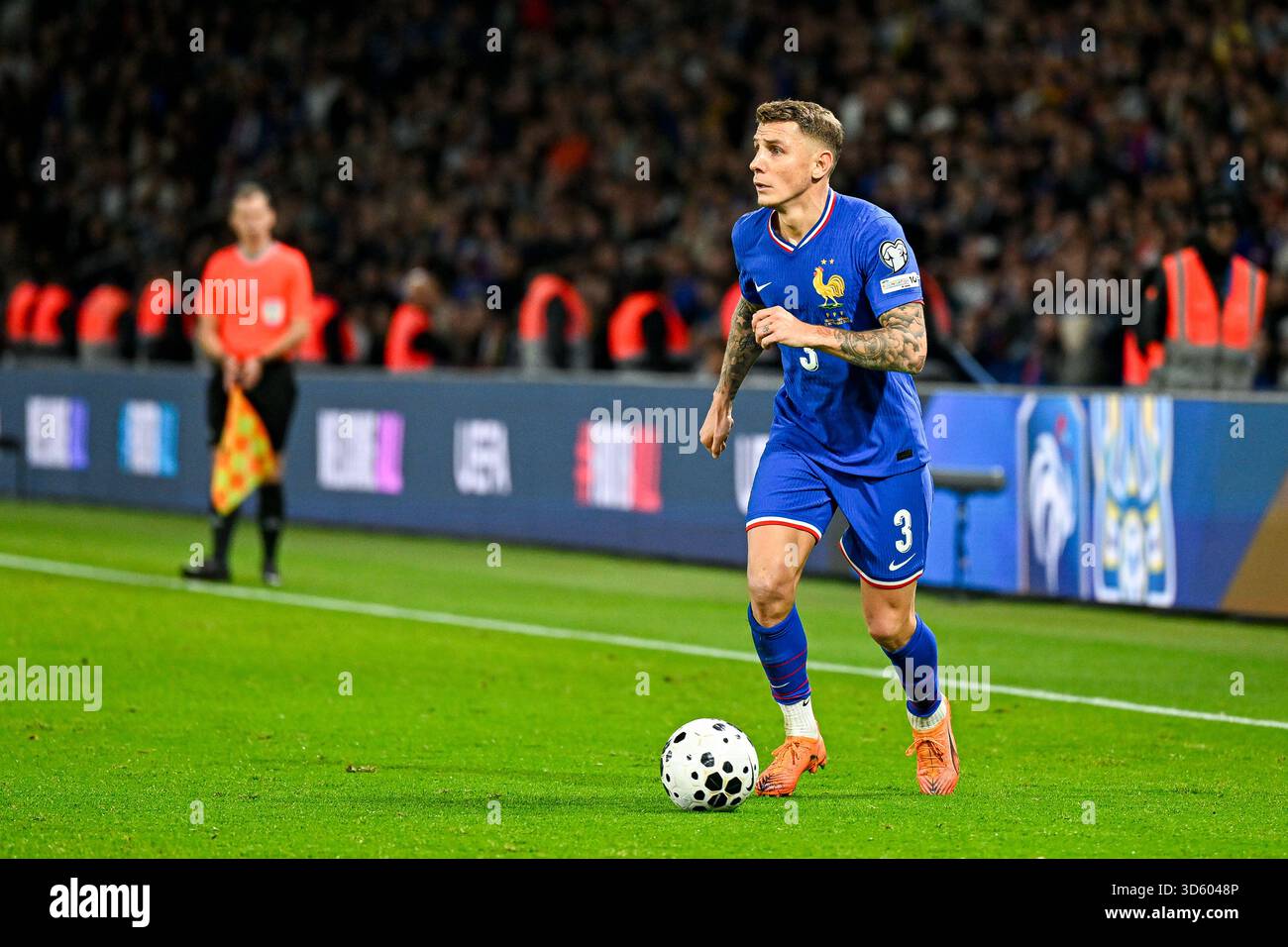 Lucas Digne during the FIFA World Cup 2026, Qualifiers, Group D ...