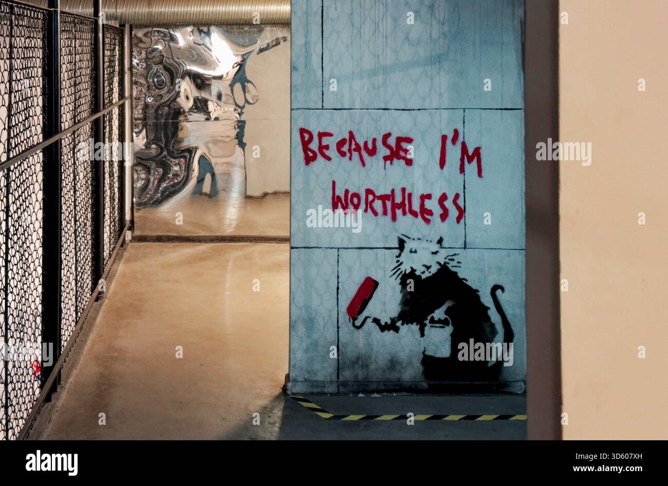 An artwork by banksy hi-res stock photography and images - Alamy