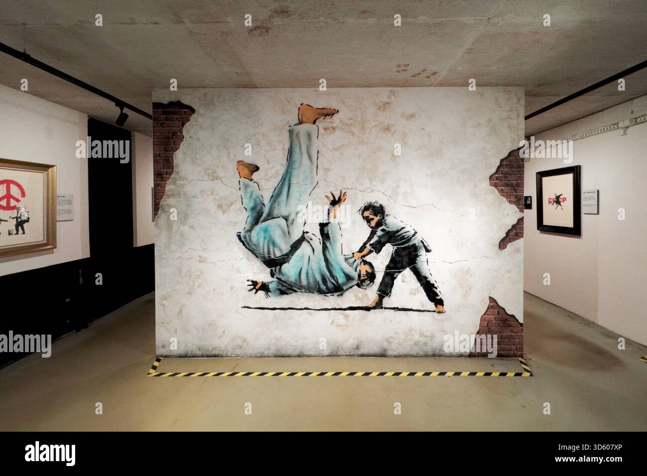 An artwork by banksy hi-res stock photography and images - Alamy