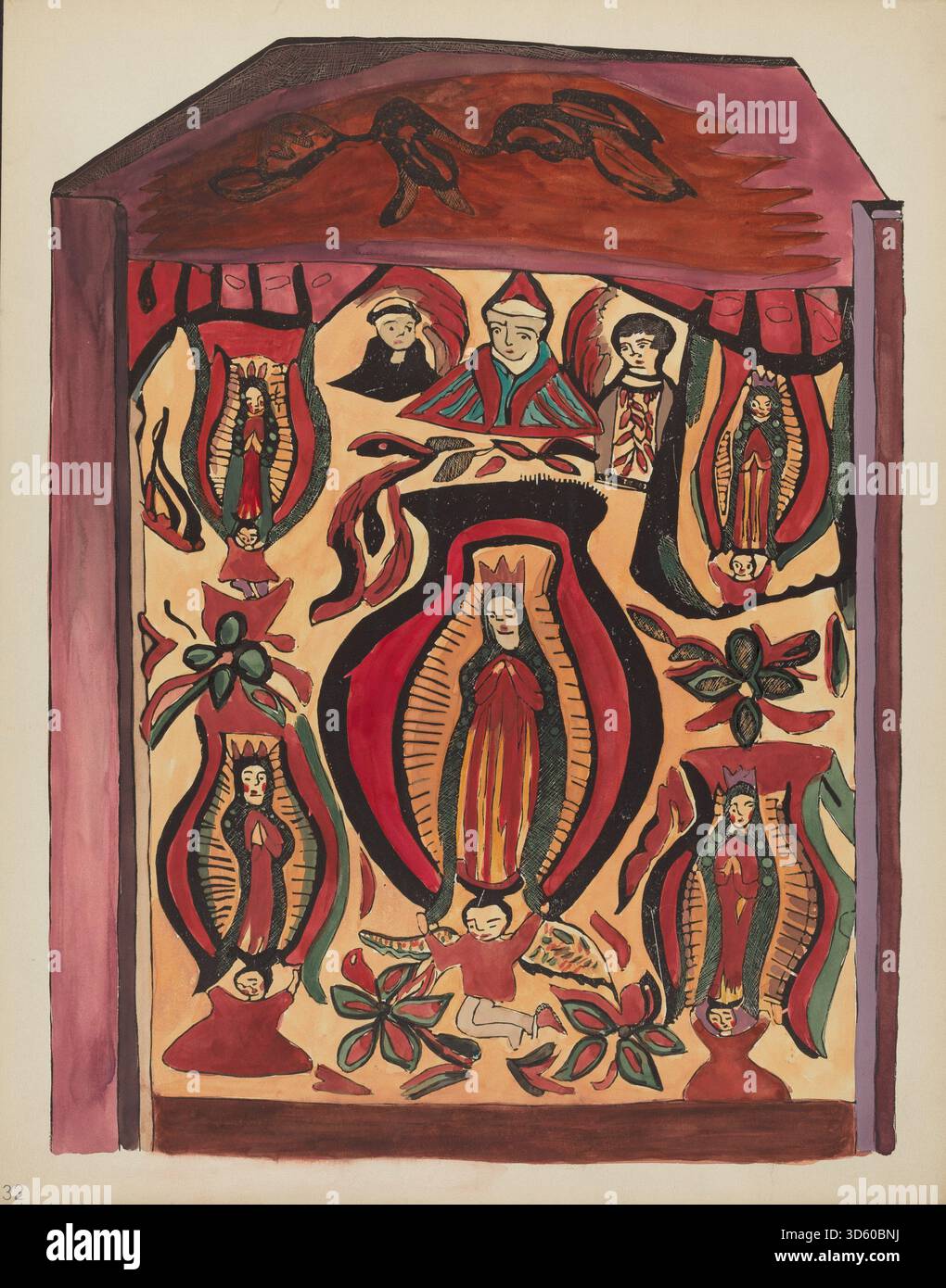 Plate 32 from the portfolio Spanish Colonial Designs of New Mexico ...